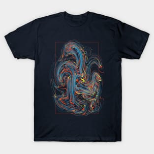 Abstract swirls T-Shirt